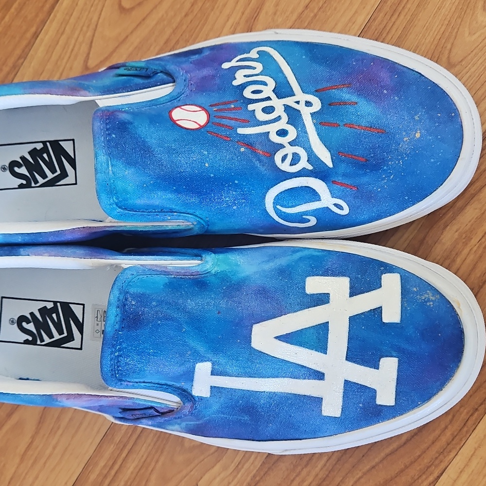 Vans - Custom Made Dodgers Print